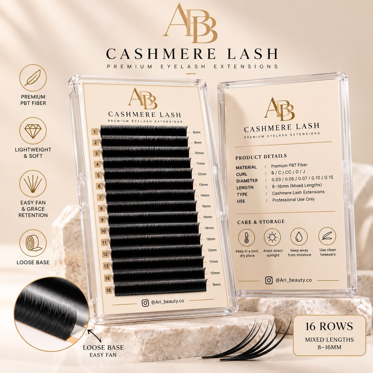 Cashmere Lash features and product details